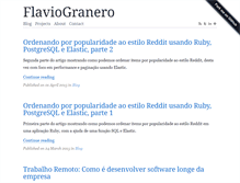 Tablet Screenshot of flaviogranero.com